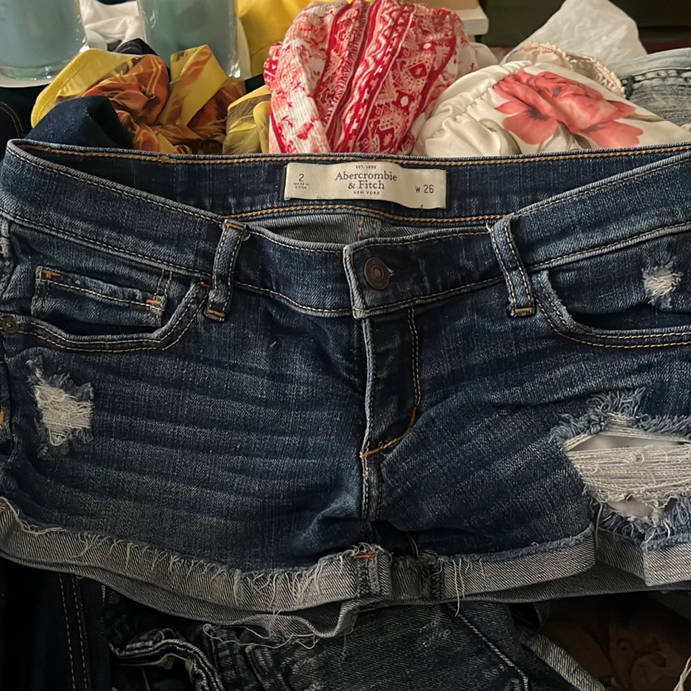 Abercrombie and Fitch Size 2 Denim Shorts